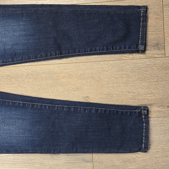 Banana Republic Dark Wash Mid Rise Skinny Stretch Jeans, Size 29 Long - Picture 2 of 10